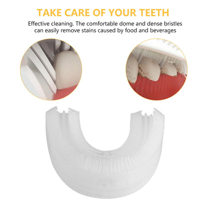 Replacement Head Tooth Whitening Silicone Automatic 360° Sonic Toothbrush