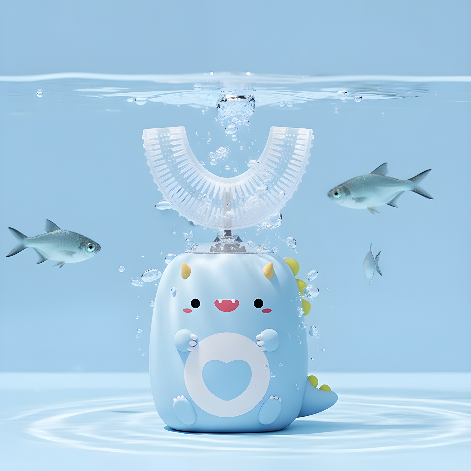 Kids U-shaped Sonic Electric Toothbrush 360